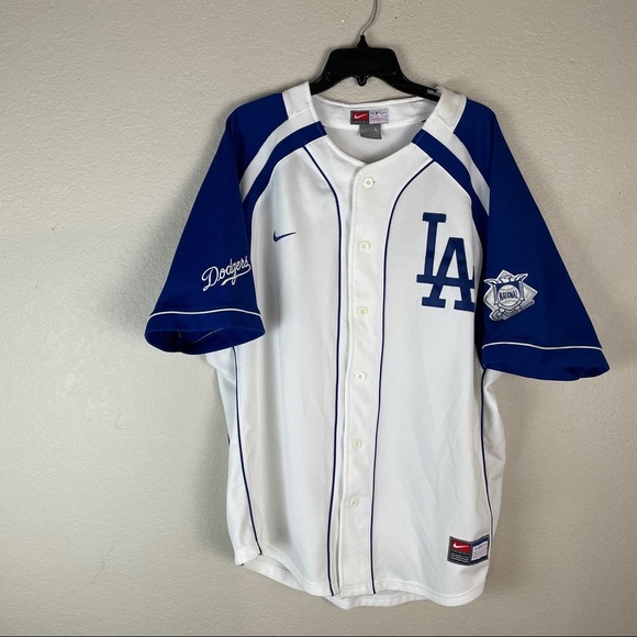 Vintage Nike Los Angeles Dodgers Jersey Size Large - Picture 1 of 9